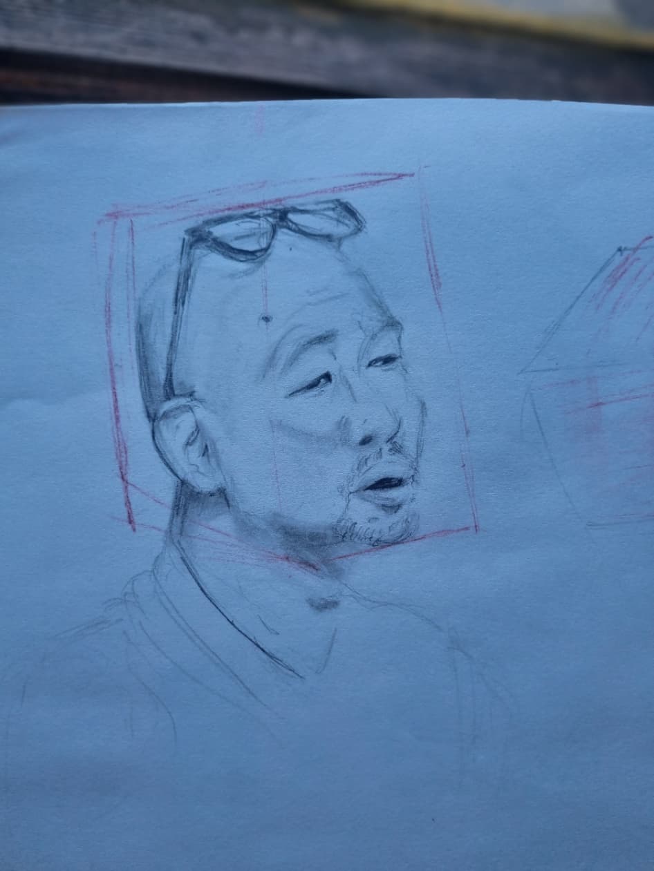 pencil portrait