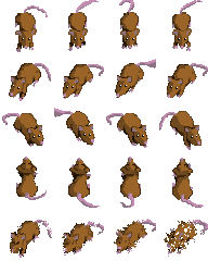 rat enemy spritesheet