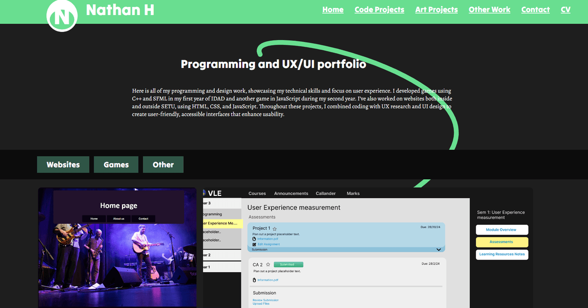 Showcase of my code projects