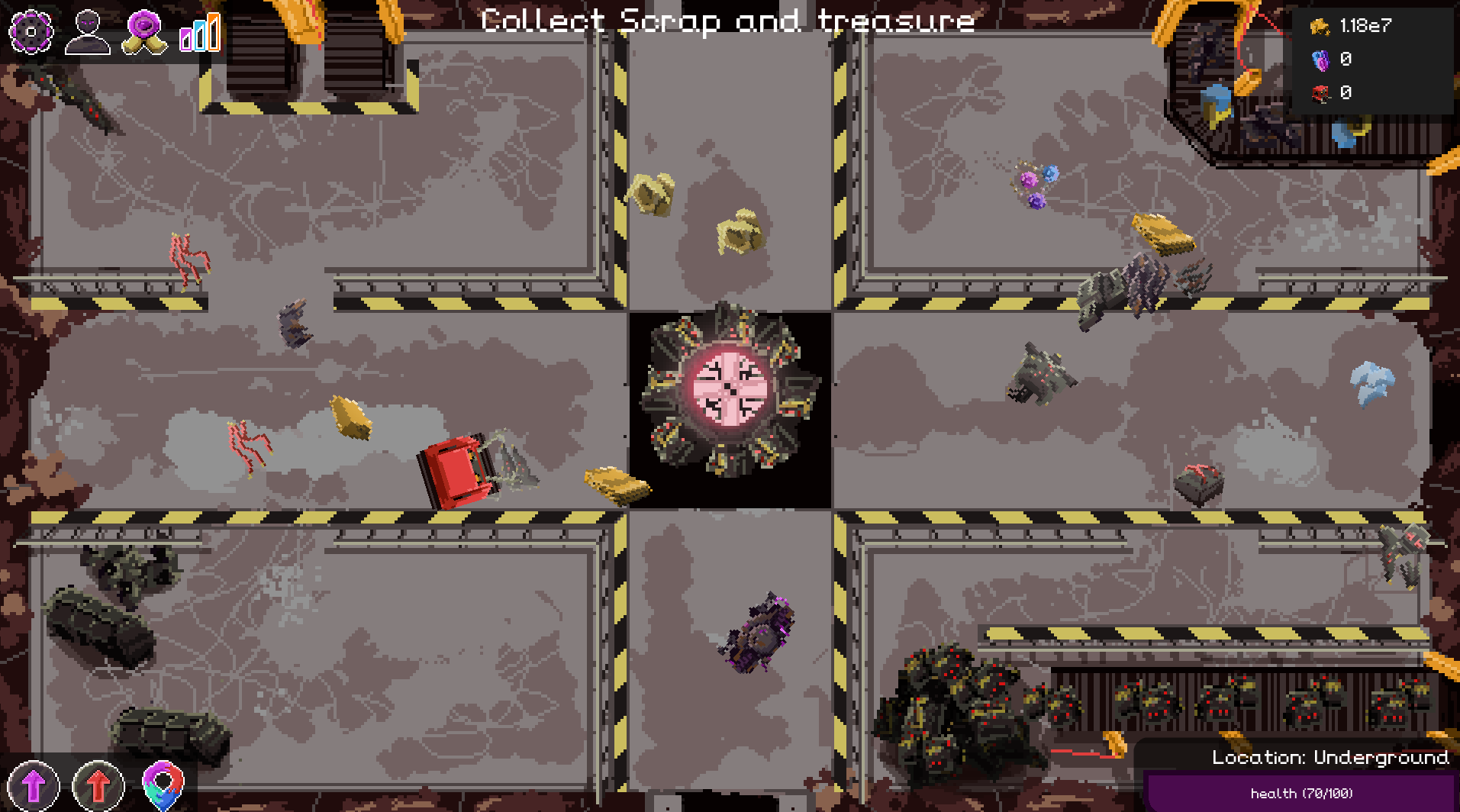 game about collecting scrap