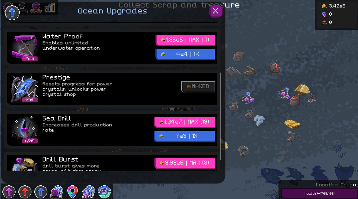 game about collecting scrap